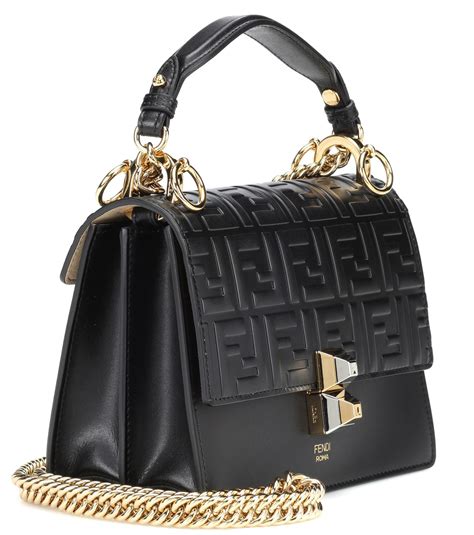 fendi kan black|Fendi shoulder bags for women.